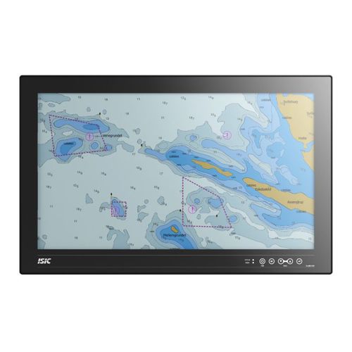 LCD-Monitor - DuraMON 27" G-Line - ISIC A/S - mit kapazitivem PCAP-Touchscreen / Multitouchscreen / für Seewasseranwendungen
