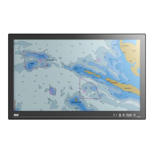 LCD-Monitor - DuraMON 32" G-Line - ISIC A/S - mit kapazitivem PCAP-Touchscreen / Multitouchscreen / für Seewasseranwendungen