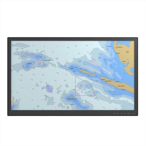 LCD-Monitor - DuraMON 32" S-Line - ISIC A/S - mit PCAP-Touchscreen / Multitouchscreen / für Seewasseranwendungen