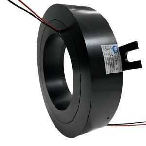 Elektrischer Schleifring - BTH150250-0205 - ByTune Electronics - mit Durchgangsbohrung / anodisiertes Aluminium / RF