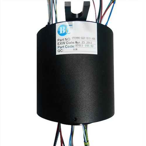 Gigabit-Ethernet-Schleifring - BTH3899 - ByTune Electronics - PROFIBUS / hydraulisch / Durchgangsbohrung