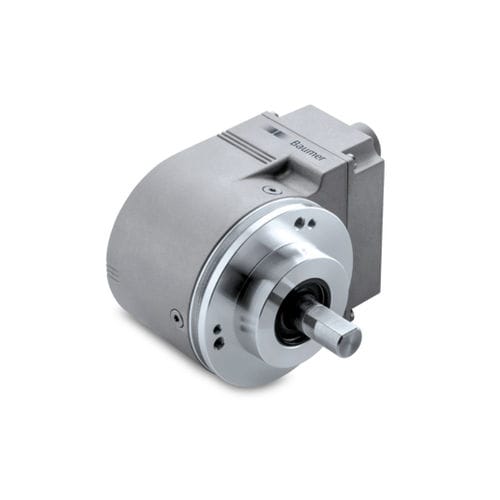 Absoluter Drehgeber - EAL580-SC - Baumer Group - optisch / mit Vollwelle / Multiturn