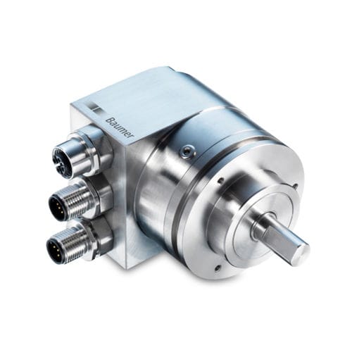 Modularer Drehgeber - EAM580RS - Baumer Group - absolut / Magnet / mit Vollwelle