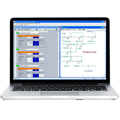 Software für Materialbilanz - BILCO - CASPEO mineral processing software and consulting - Produktionsmanagement / Prozesssteuerung / Datenanalyse
