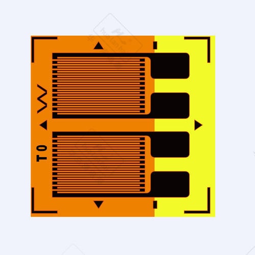 Widerstand-Dehnungsmessstreifen - FB series - Guangdong South China Sea Electronic Measuring Tec - linearer Doppelgitter / für Beanspruchungs - Analyse / Kraftmessung