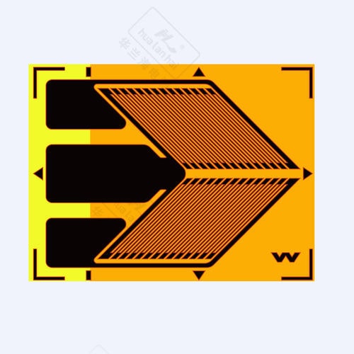 Widerstand-Dehnungsmessstreifen - HA-D series - Guangdong South China Sea Electronic Measuring Tec - Doppelraster / für Beanspruchungs - Analyse / Kraftmessung