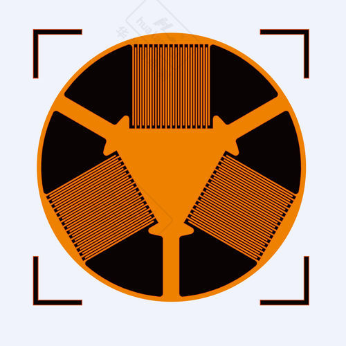 Widerstand-Dehnungsmessstreifen - CD series - Guangdong South China Sea Electronic Measuring Tec - kreisförmig / Mehrfachgitter / für Beanspruchungs - Analyse
