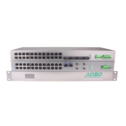 Ethernet-Switch / managed - AOBO 8328 series - HANGZHOU AOBO TELECOM.,LTD. - 10/100BaseT(X) / Gigabit-Ethernet / Netzwerkschicht 3
