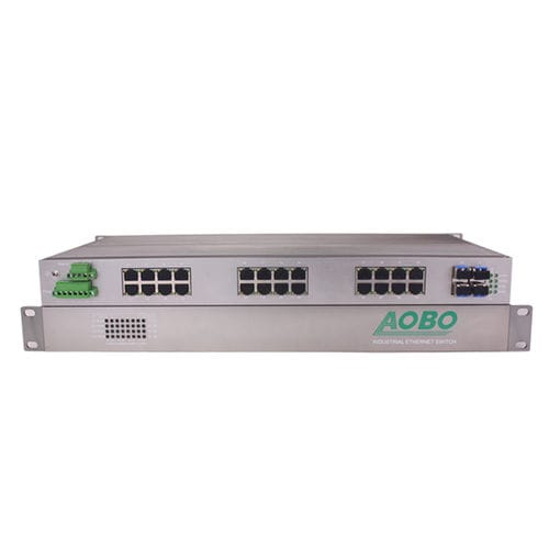 Ethernet-Switch / managed - AOBO G8332 series - HANGZHOU AOBO TELECOM.,LTD. - 32 Ports / Gigabit-Ethernet / Gigabit