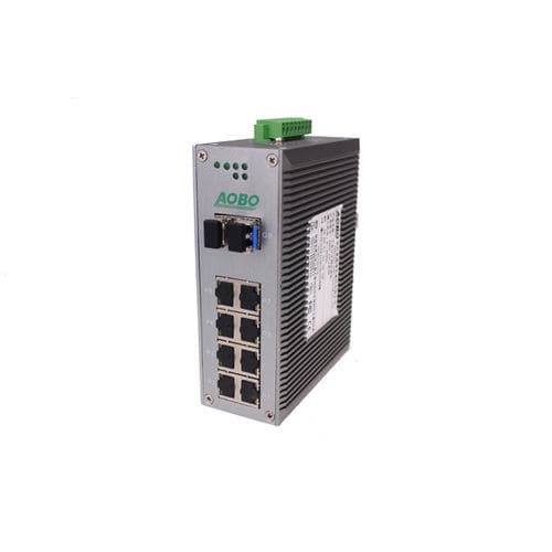 Ethernet-Switch / unmanaged - AOBO 3012 series - HANGZHOU AOBO TELECOM.,LTD. - 10 Ports / Gigabit-Ethernet / für DIN-Schiene