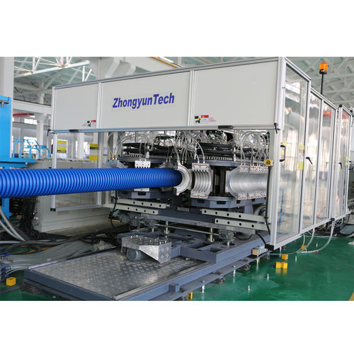 Produktionsanlage für Wellrohre - ZC-300H - Zhongyun Group - für Drainagerohre / für Abwasserleitungen / für Kabelmäntel