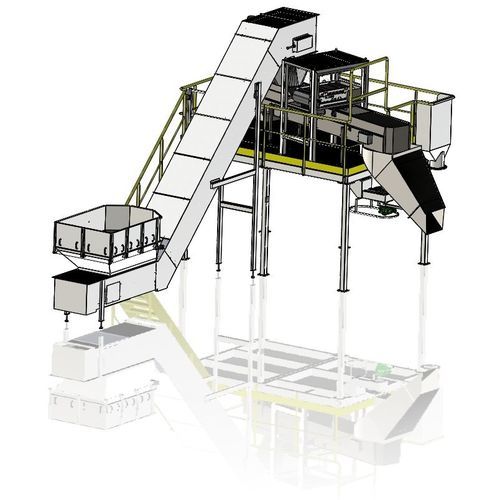 Fördersystem für Späne - OMSAT FRANCE - für Metallspäne / zentral