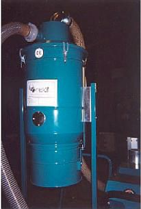 Industriesauger - OMSAT FRANCE - für Späne / pneumatisch / stationär
