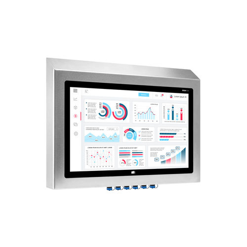 Panel-PC / mit LED-Rückbeleuchtung - IRTWPC215 series - IronTech Solutions, SL - mit resisitivem Touchscreen / mit kapazitivem Touchscreen / 21,5"
