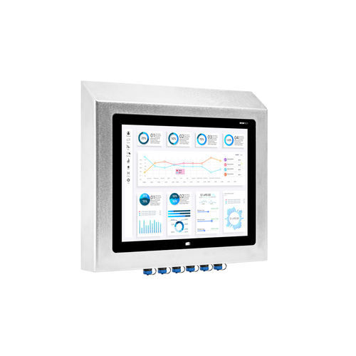 Monitor mit resistivem 5-Draht-Touchscreen - IRTMWP170SJNDA - IronTech Solutions, SL - mit LED-Rückbeleuchtung / für Außenbereich / Schutz