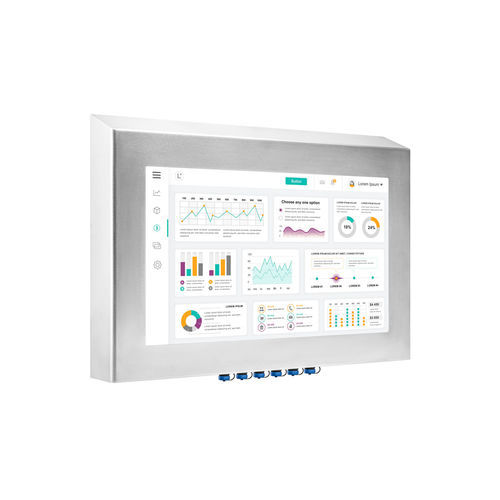Monitor mit resistivem 5-Draht-Touchscreen - IRTMWP215SBNDA - IronTech Solutions, SL - mit LED-Rückbeleuchtung / für Außenbereich / 21,5"