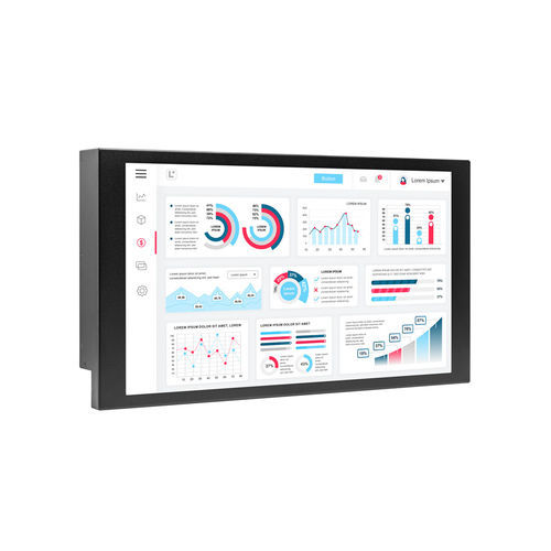 Monitor mit resistivem 5-Draht-Touchscreen - IRTMCF215SBNFA - IronTech Solutions, SL - mit LED-Rückbeleuchtung / Industrie / für Außenbereich