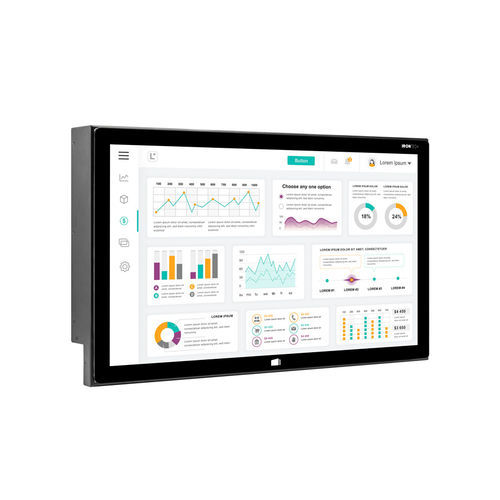 Monitor mit kapazitivem PCAP-Touchscreen - IRTMCF215SCNFA - IronTech Solutions, SL - mit LED-Rückbeleuchtung / Industrie / für Außenbereich