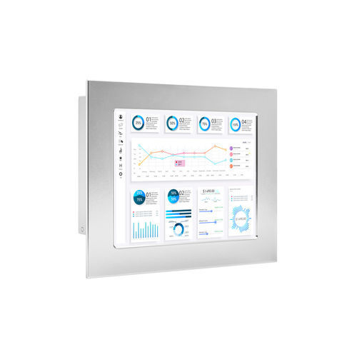 Monitor mit resistivem 5-Draht-Touchscreen - IRTMFB121SBNAA - IronTech Solutions, SL - mit LED-Rückbeleuchtung / Industrie / für Außenbereich
