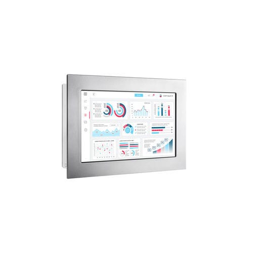 Monitor mit resistivem 5-Draht-Touchscreen - IRTMFB101JBJAA - IronTech Solutions, SL - mit LED-Rückbeleuchtung / Industrie / für Außenbereich