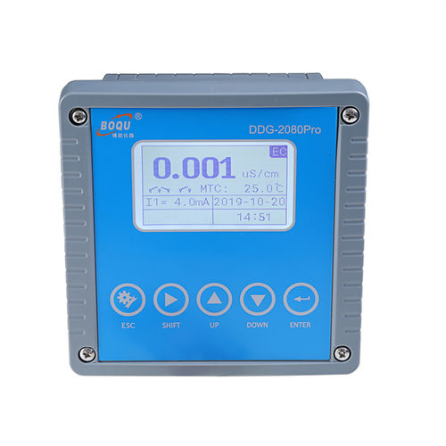 Wasser-Leitfähigkeitsmessgerät - DDG-2080Pro - Shanghai Boqu Instrument Co.,Ltd. - Inline / mit Widerstandsmesser / mit TDS-Messer