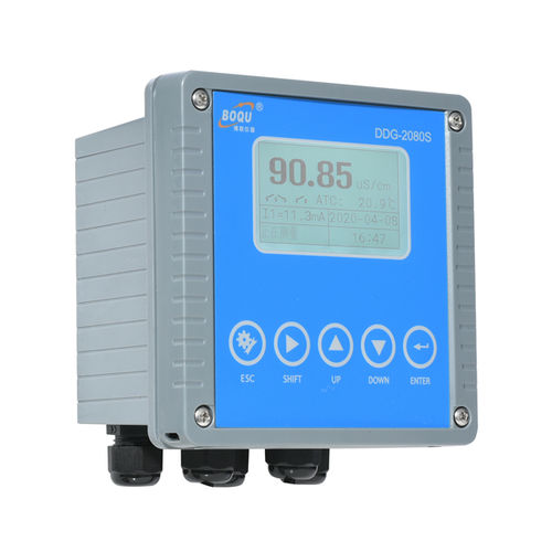 Inline-Leitfähigkeitsmessgerät - DDG-2080S - Shanghai Boqu Instrument Co.,Ltd. - mit automatischem Temperaturausgleich / Präzision / mit Datenlogger