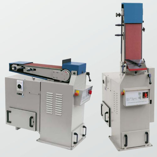 Flachschleifmaschine - B200/150S - IMM Maschinenbau GmbH - für Bleche / handbedient / Band