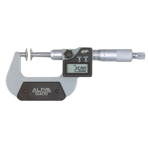 Außenmikrometer - BA050 series - Alpa Metrology - digital / wasserdicht