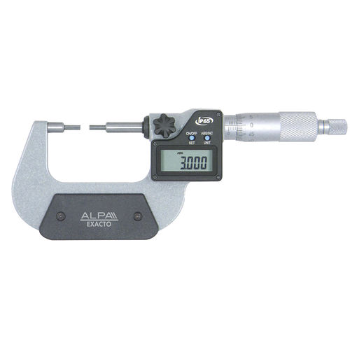 Außenmikrometer - BA055 series - Alpa Metrology - digital / wasserdicht