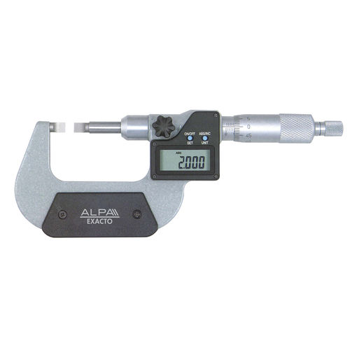 Außenmikrometer - BA060 series - Alpa Metrology - Dicken / digital / wasserdicht