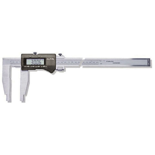 Digitaler Messschieber - Calibro digitale con regolazione micrometrica - Alpa Metrology - Edelstahl / Feineinstellung