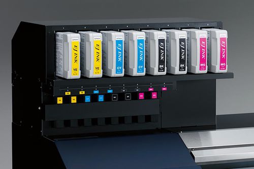Tinte für Tintenstrahldruck - EJ - ROLAND - Lösungsmittel / schnelltrocknend / für Großformat-Drucker