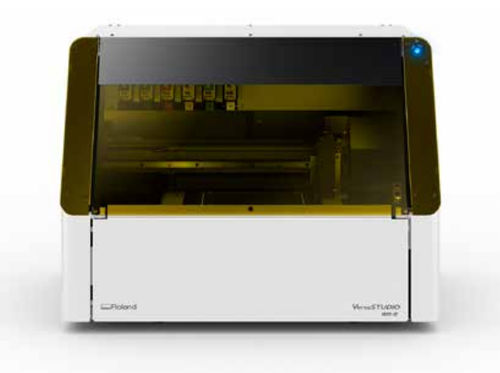 UV-Tintenstrahl-Drucker - BD series - ROLAND - Desktop / 5-Farben / flach