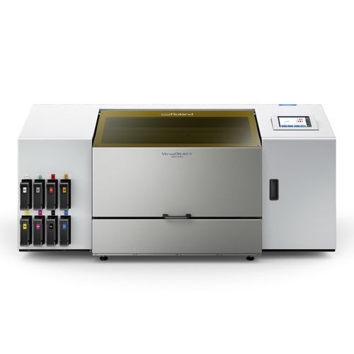 UV-Tintenstrahl-Drucker - MO-240 - ROLAND - Desktop / 8-Farben / mit Touchscreen
