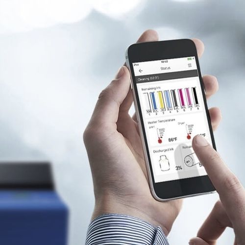 Mobile App / Kontroll - Mobile Panel 2 - ROLAND - Kontroll / Druck / für Smartphone