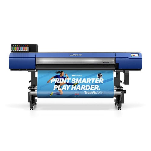 Tintenstrahl-Großformatdrucker - VG4 series - ROLAND - mehrfarbig / Farb / Roll-to-Roll