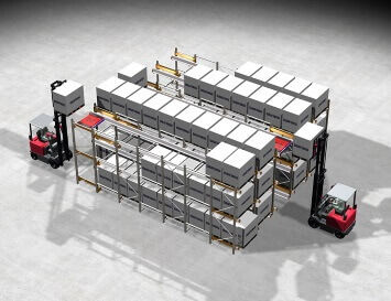 Shuttle-Lagersystem - Shuttle Rack L - DAIFUKU