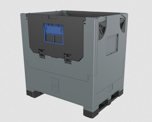 PP-Palettenbox - Magnum Smooth Wall HD®  - IPL Schoeller - für Materialumschlag / Lager / zusammenklappbar