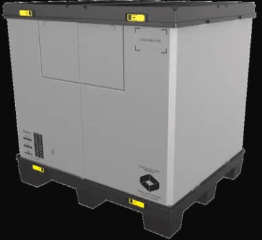 Kunststoff-Palettenbox - Boxerpac®  - IPL Schoeller - Lager / Schwertransport / zusammenklappbar