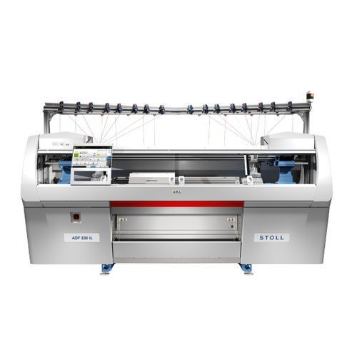 Flachstrickmaschine - ADF 530-16 ki W multi gauge - STOLL - computergestützt / Industrie