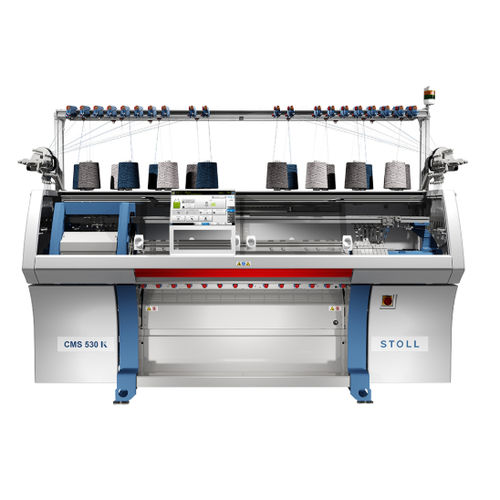 Flachstrickmaschine - CMS 530 KI W - STOLL - kompakt / computergestützt / Industrie
