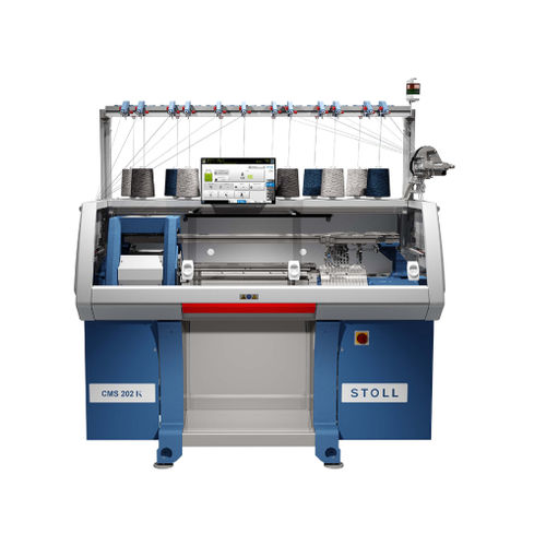 Flachstrickmaschine - CMS 202 KI B KNIT & WEAR - STOLL - computergestützt / Industrie