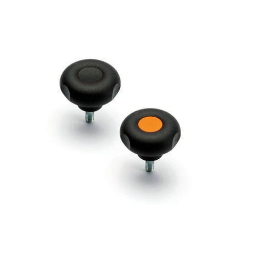 Gewindeknopf - VTP - GAMM - dreikantig / Technopolymer / mit Stift