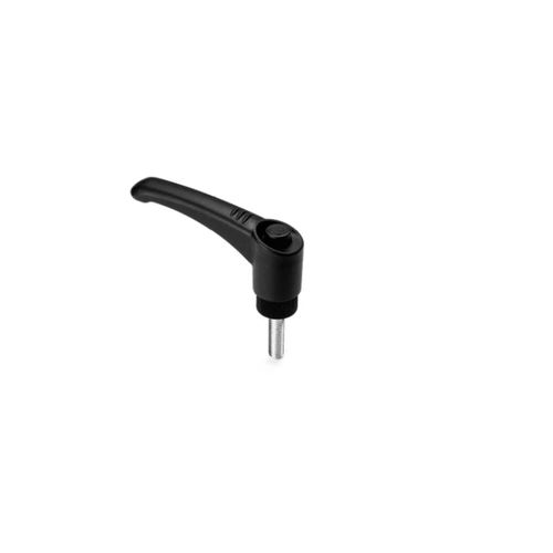 Thermoplast-Klemmhebel - LRP series - GAMM - Stahl / verstellbar / mit Außengewinde