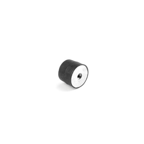 Zylindrische elastische Lagerung - ACPF series - GAMM - verzinkter Stahl / Elastomer / Gewinde