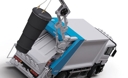Hecklader-Müllwagen - HV400 - HidroMak