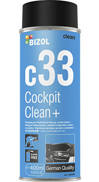 Reinigungsaerosol - Cockpit Clean+ c33 - BIZOL - für Plastik / silikonfrei