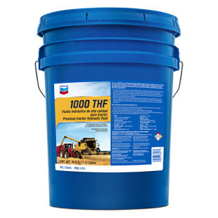 Hydraulisches Öl - Chevron 1000 THF - Chevron Lubricants (Mfg.) - für Getriebe / für Kraftübertragungen / für Hydraulikanwendungen