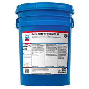 Schmieröl - Rando® HD Premium MV - Chevron Lubricants (Mfg.) - für Kraftübertragungen / für Pumpen / für Baustellen