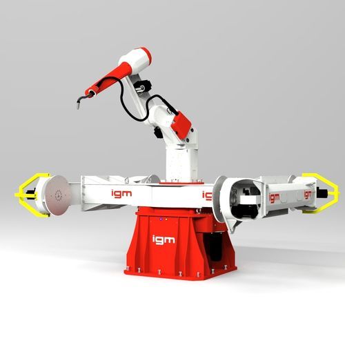 Schweißarbeitsplatz - R series - igm Robotersysteme AG - elektrisch / manuell / automatisch